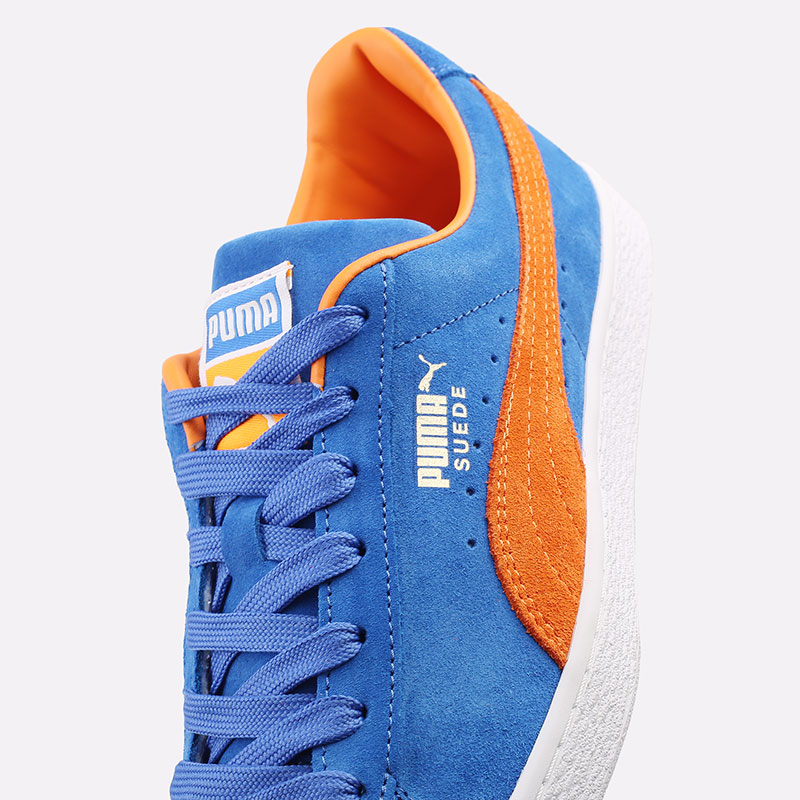 мужские синие кроссовки PUMA Suede Teams 38016801 - цена, описание, фото 4